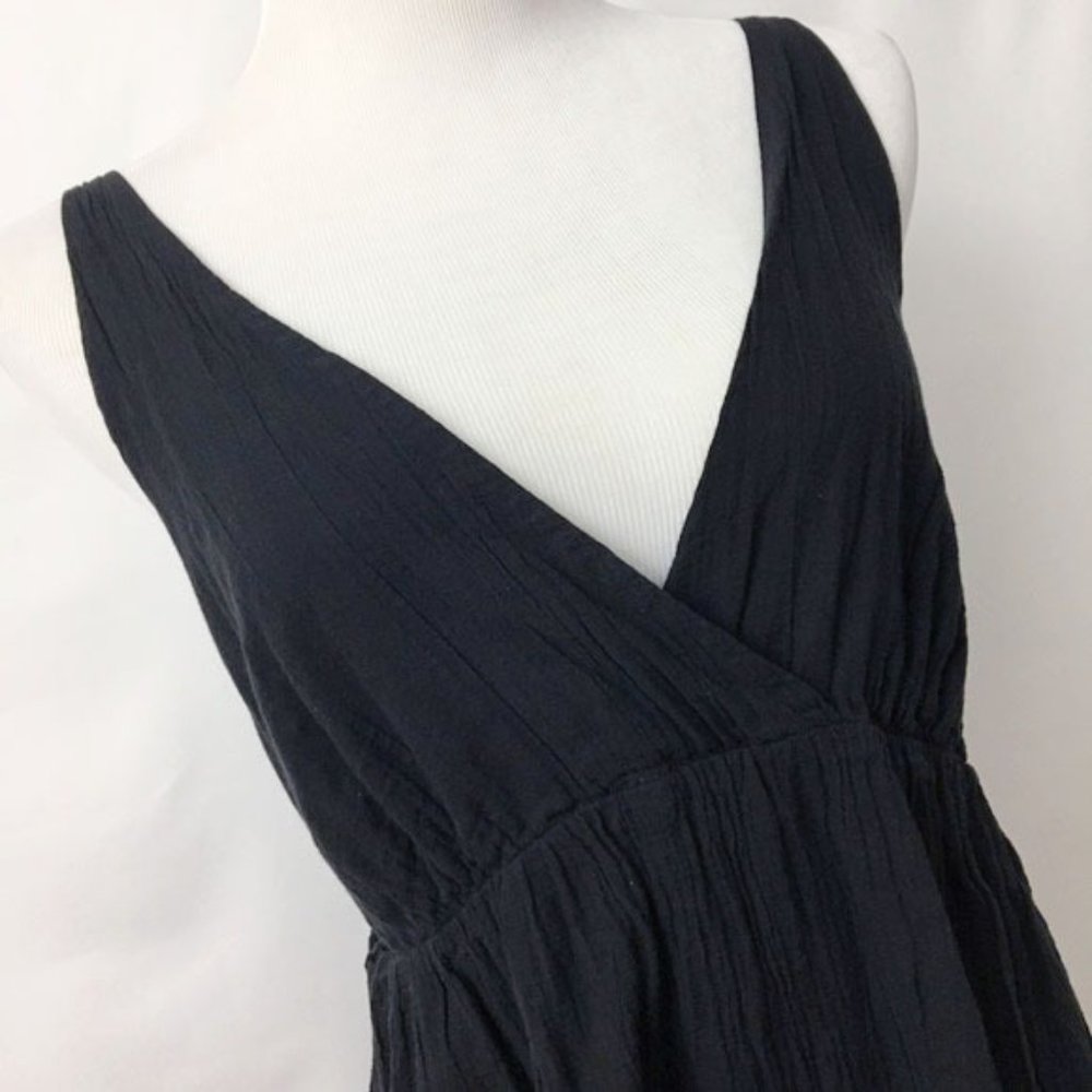 Old Navy sundress or cover up Sz L black
